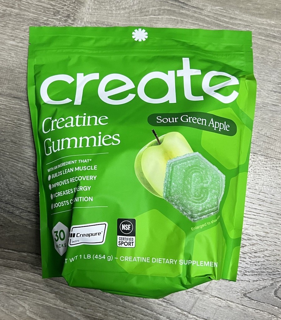 Create Creatine Gummies – NSF Certified, Made with Creapure Creatine Sour Apple