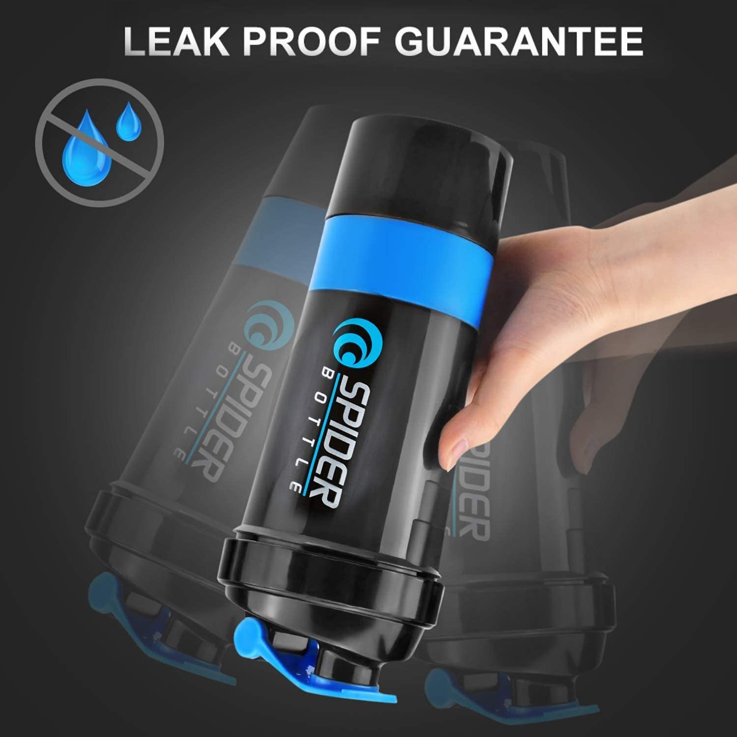 Protein Shaker 500ml | 2 Storage Leakproof BPA Free