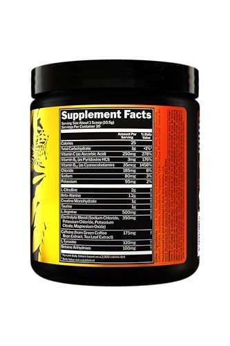 R1 ROAR Ferocious Pre Workout Supplement 10.56 Ounce Energy Hydration Formula