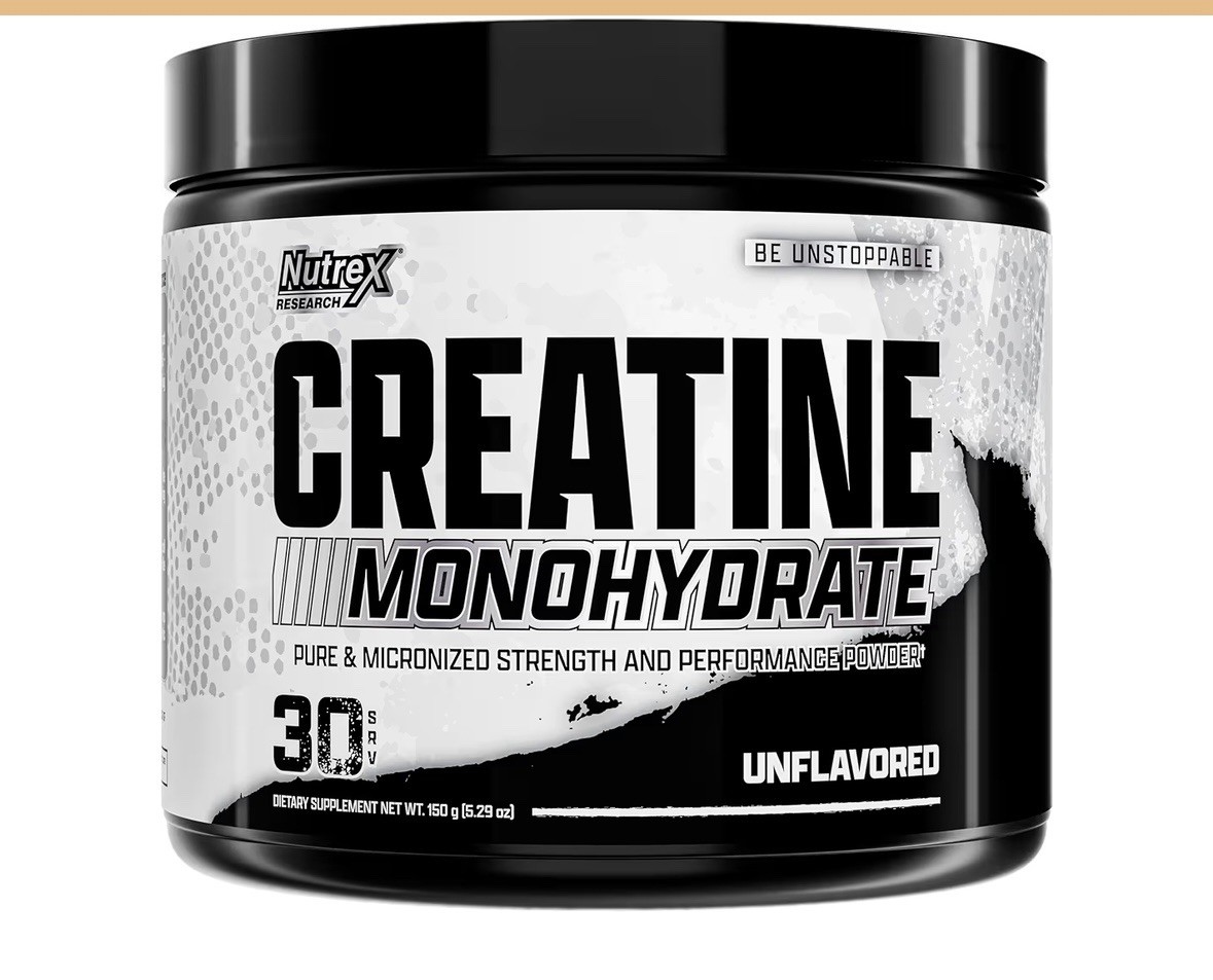 Nutrex Creatine Monohydrate Powder Unflavored 30 Servings 5.29 oz