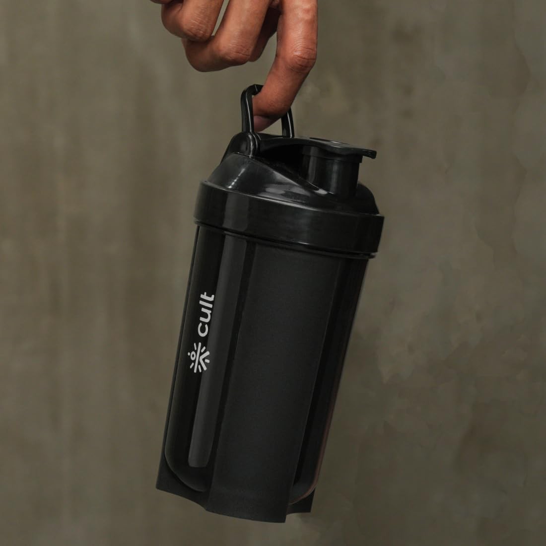 CULT Mini Shaker Bottle 600ml Black
