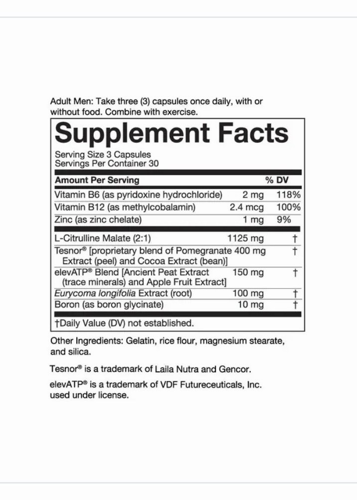 Nugenix Total-T Testosterone Booster – 90 Capsules