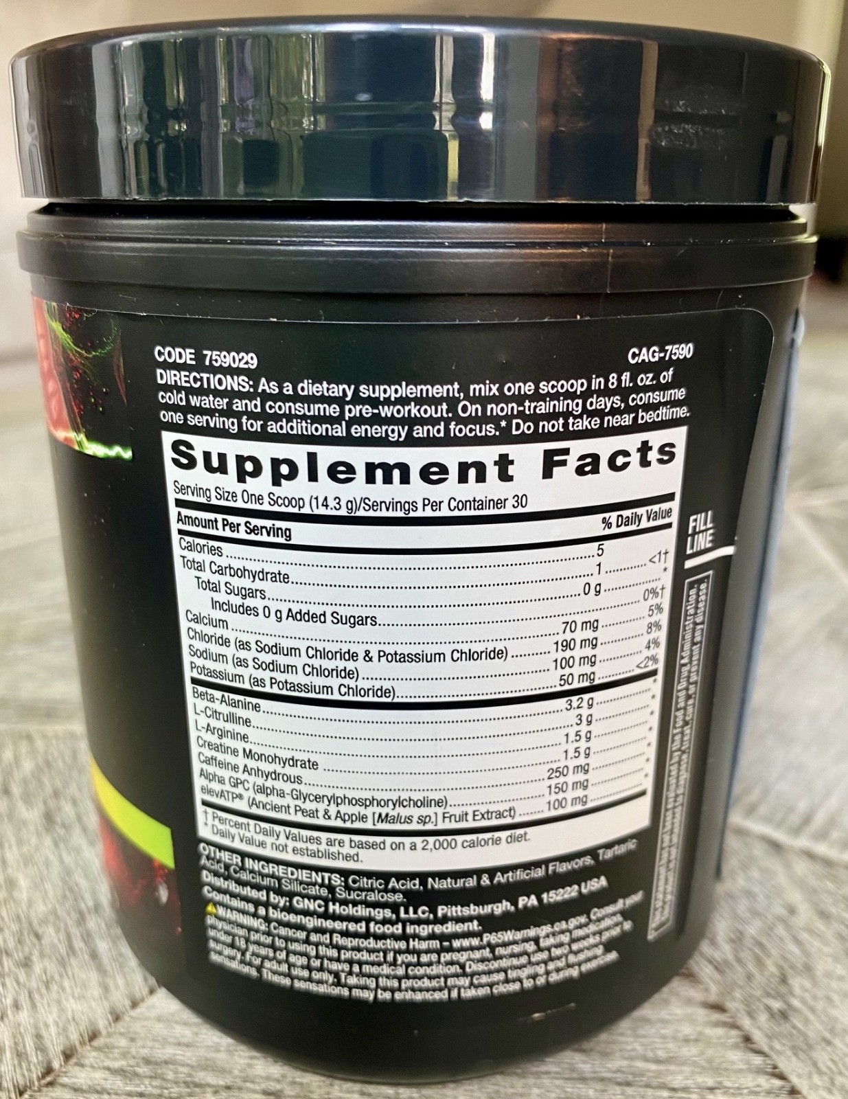 NEW! Beyond Raw LIT Origin Intense Pre-Workout Powder Energy Gummy Worm Exp 5/28