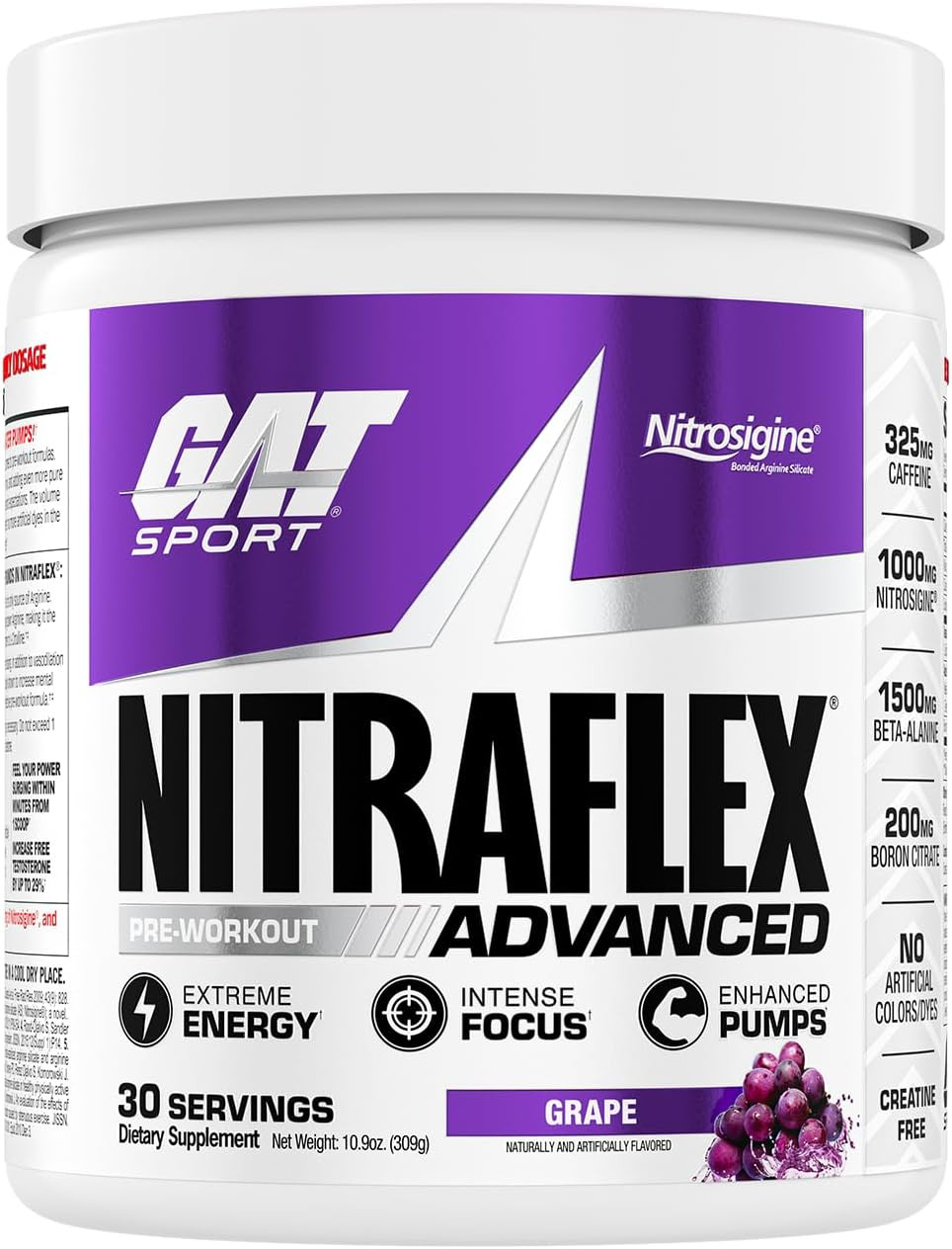 , Nitraflex Advanced Pre-Workout Powder, Increases Blood Flow, Boosts Strengt…