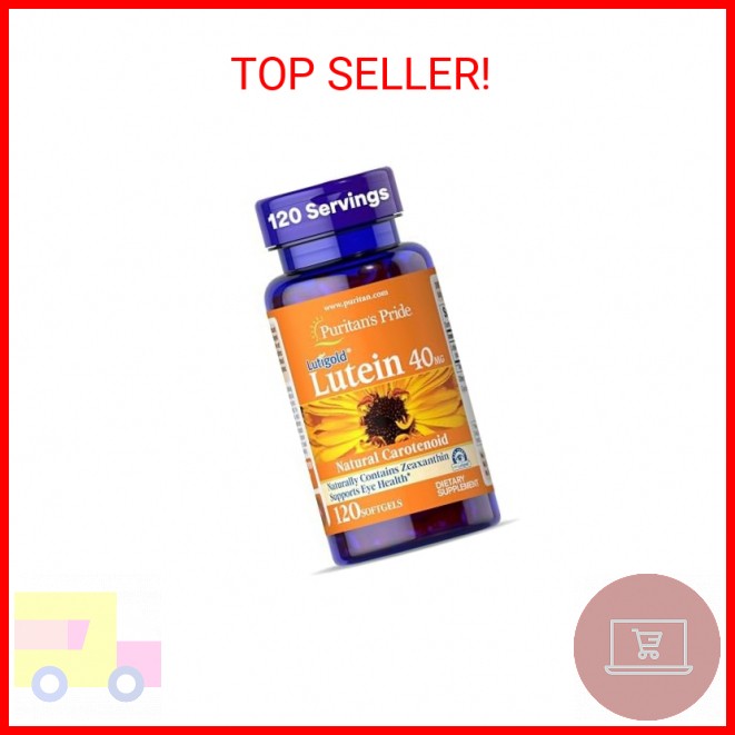 Puritan’s Pride Premium Lutigold™ Lutein Carotenoid 40mg with Zeaxanthin for Men