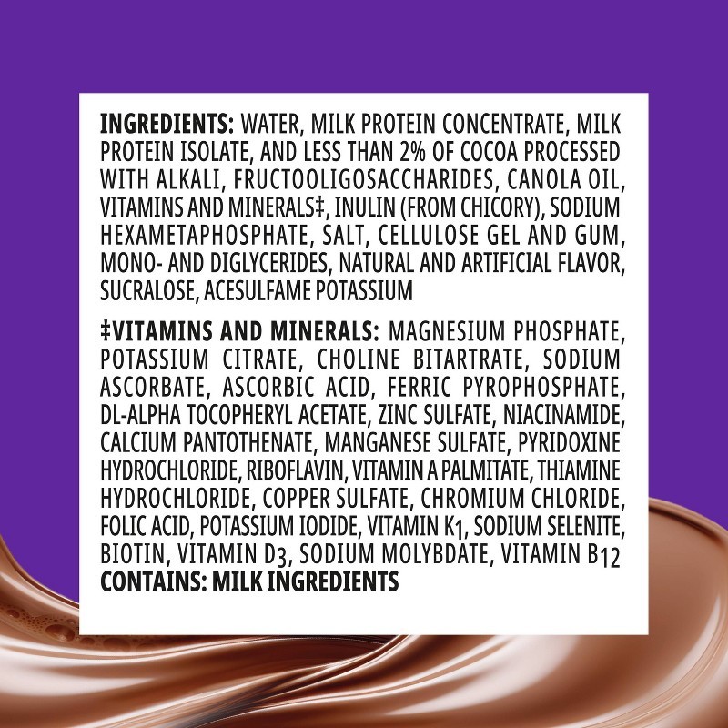 Chocolate Non-Caffeinated Advanced Protein Shakes – 4pk: Ready to Drink, 35g