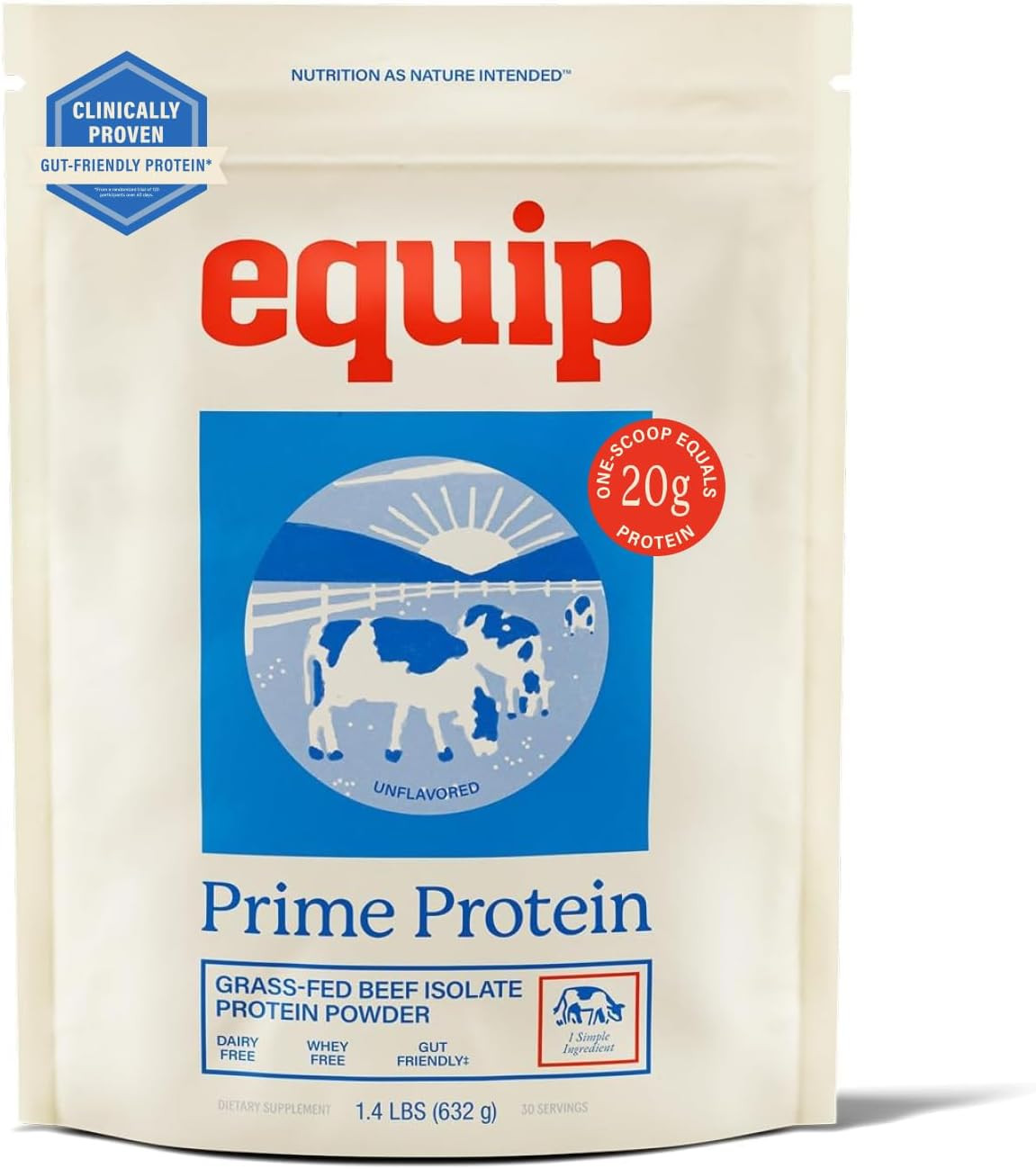 Foods Prime Protein Powder | Clean, Grass Fed Beef Protein Powder | Carnivore Pr
