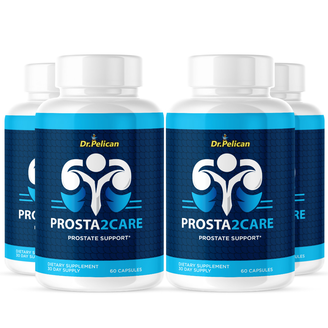Prosta2Care- Prostate Support- 4 Bottles- 240 Capsules