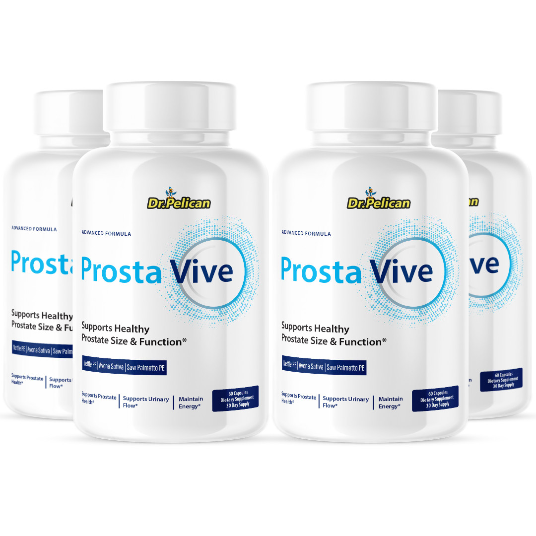 Prosta Vive- Support Supplement for Men – Urinary & Bladder Health-4 Bottles