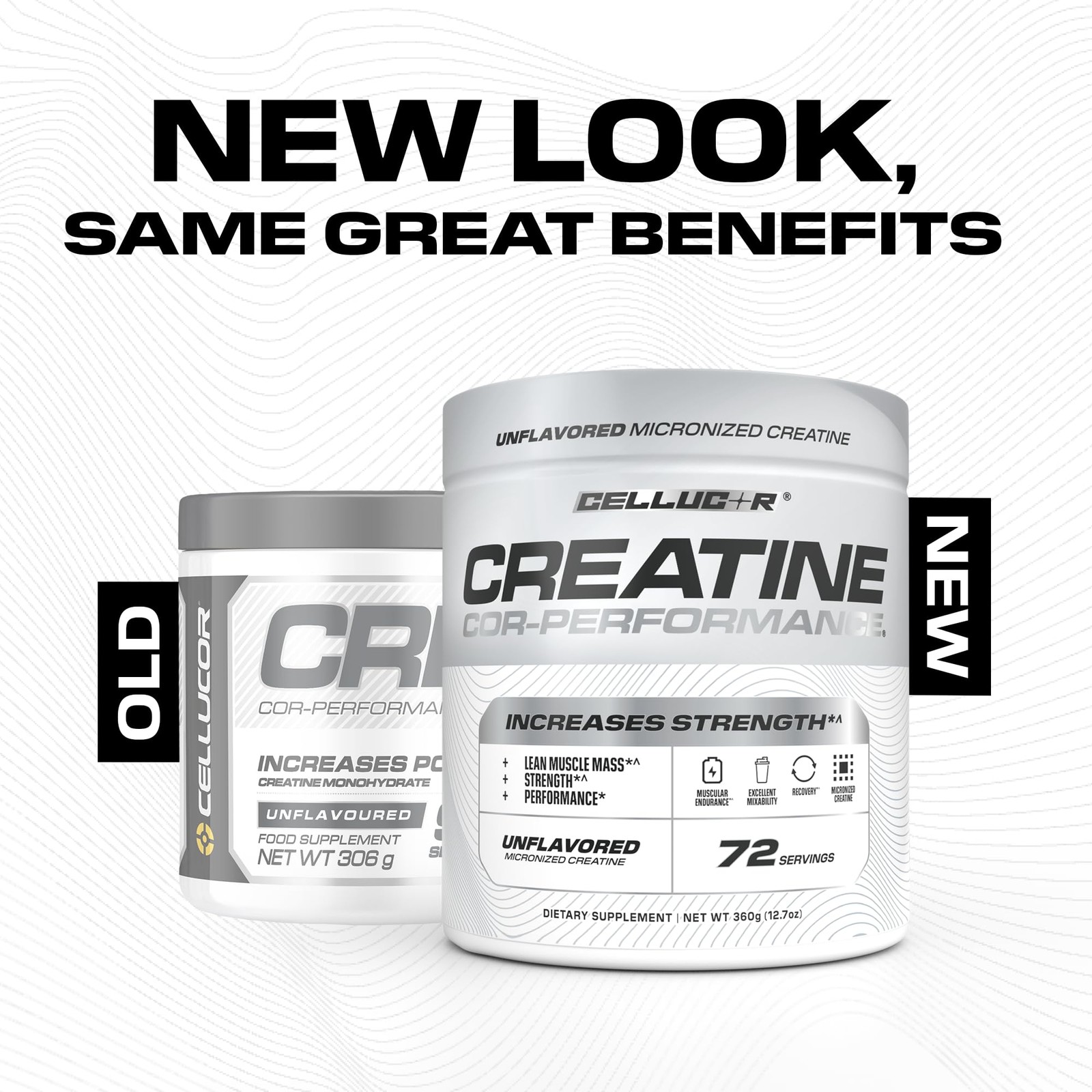 Cellucor Cor-Performance Creatine Monohydrate 12.69 Ounce (Pack of 1), White