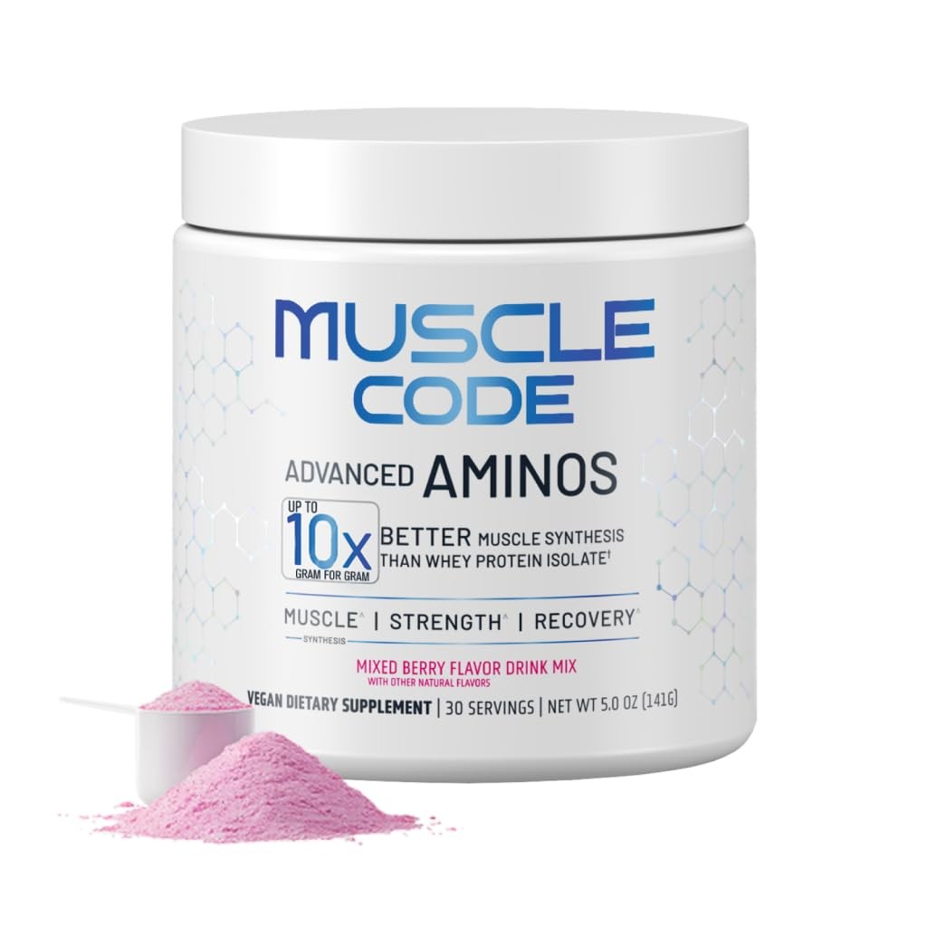 NAUTILUS Muscle Code Essential Amino Acid Powder Muscle Synthesis & Repair & St