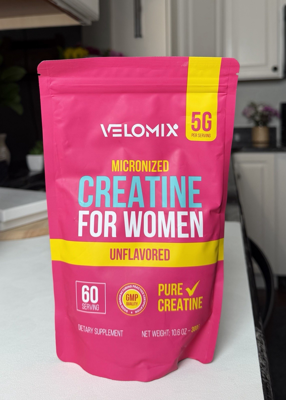 Micronized Creatine Monohydrate Powder – 300G (60 Servings)