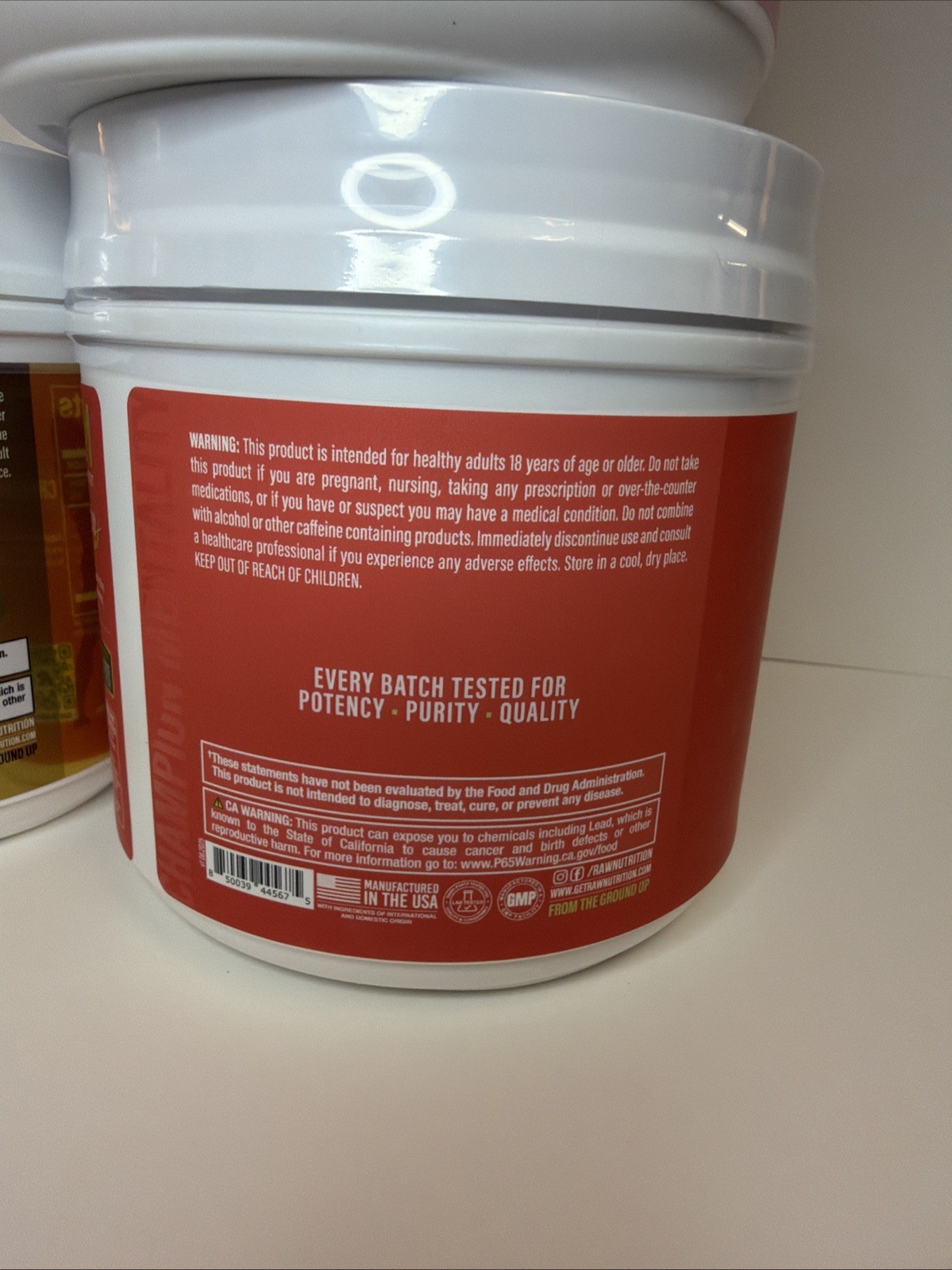 Raw Nutrition BUM Essential Pre-Workout – BUNDLE SET OF 3 – 20 Servings Each NEW