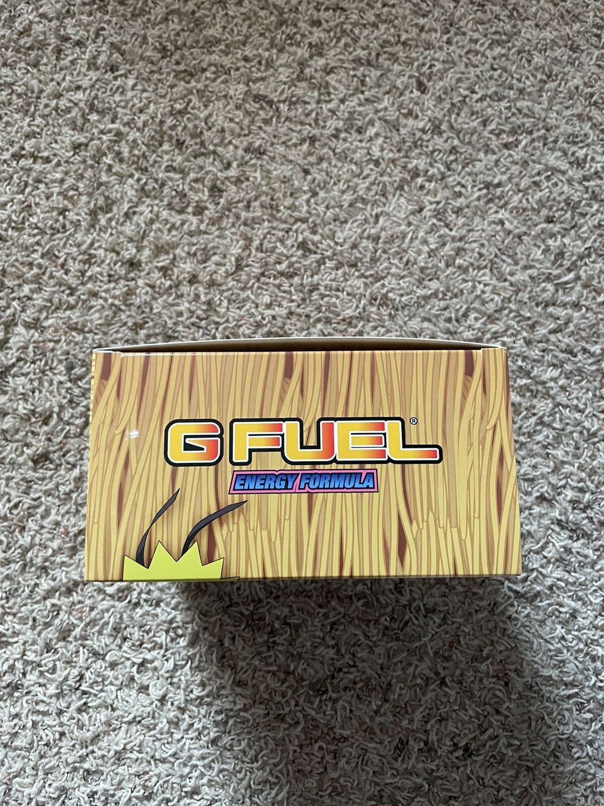 G Fuel Naruto Miso Ramen Collector’s Box Tub + Shaker Cup Sticker Energy Formula