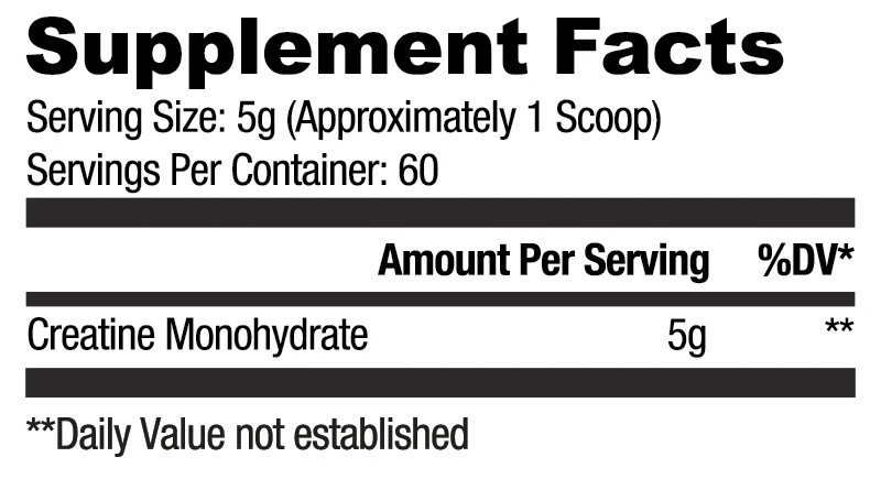 Ryse Element Series Creatine Monohydrate Powder – Size: 10.6 oz Exp 2/2027