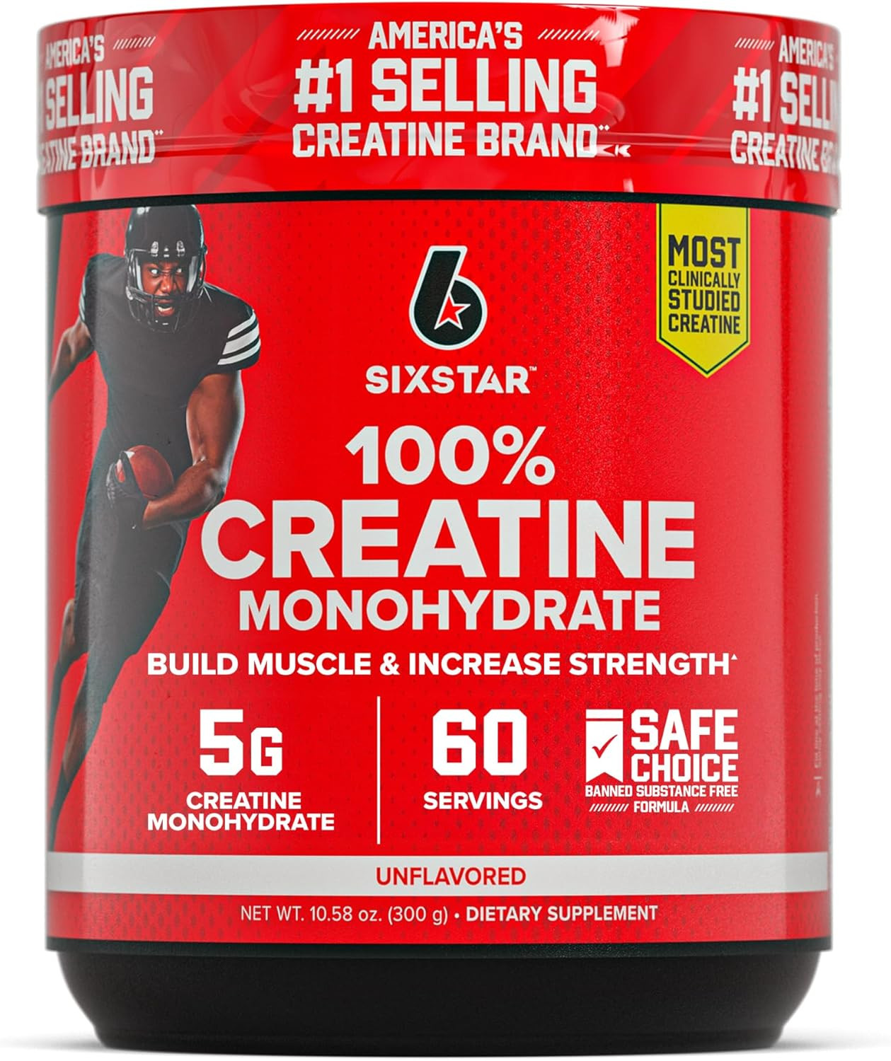 100% Creatine Monohydrate Powder – Unflavored Micronized Creatine Monohydrate…