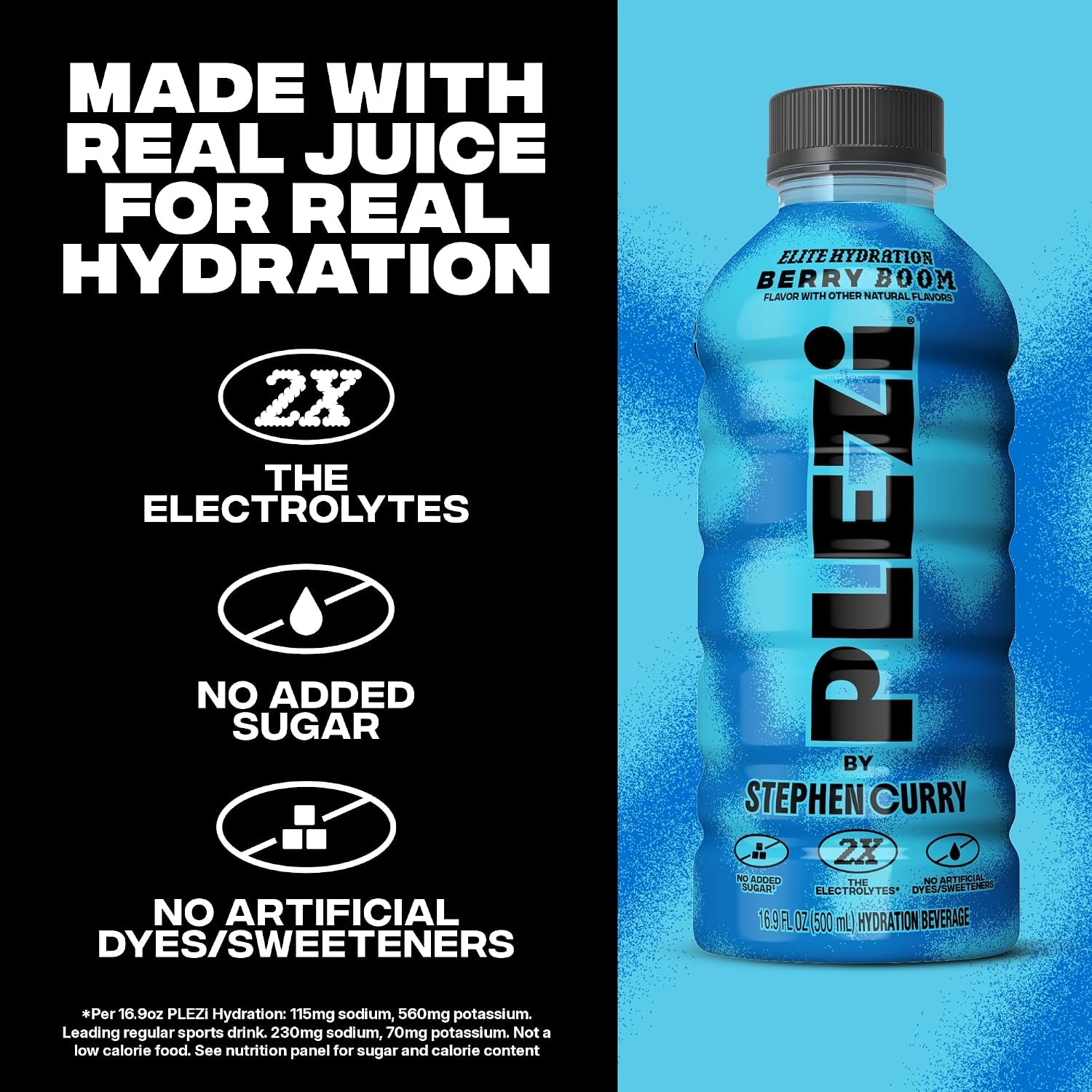 Hydration Electrolyte Drink No Sugar Added