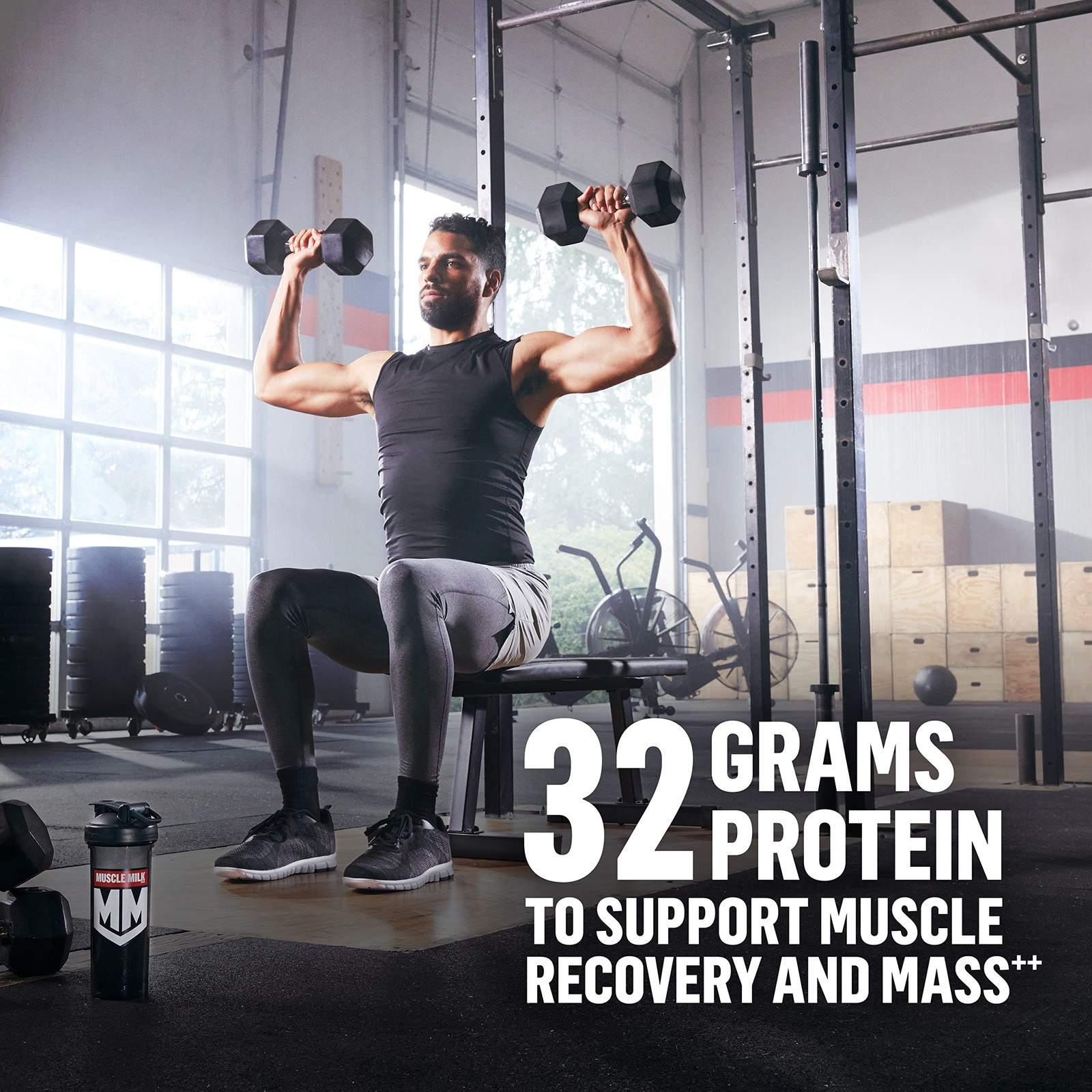 Muscle Milk Gainer Protein Powder Vanilla Creme 32G Protein 5 Pound 56914