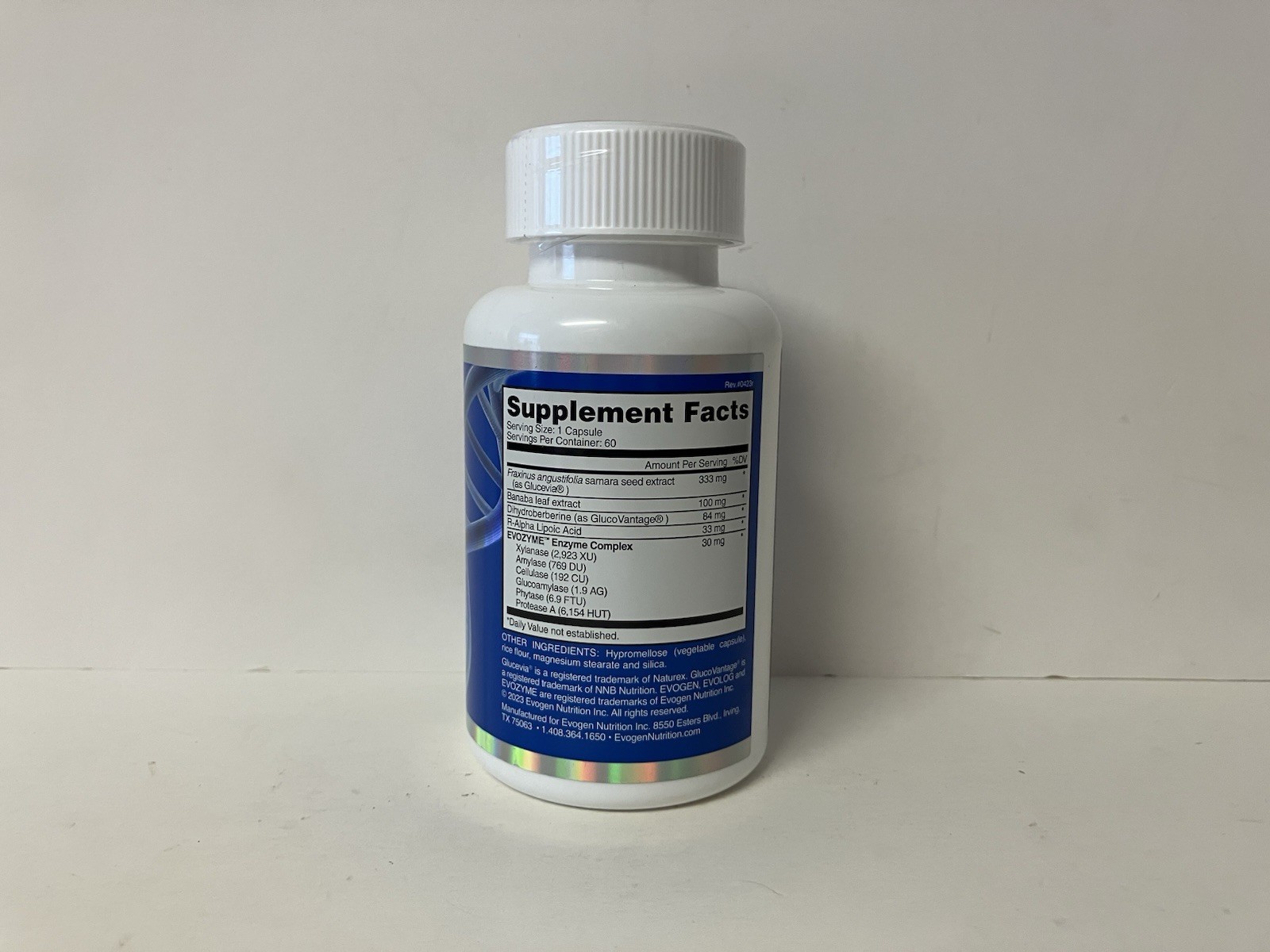 Evolog EVOGEN Elite Nutrient Partitioning Agent 60 Capsules Exp 9/2026 SEALED