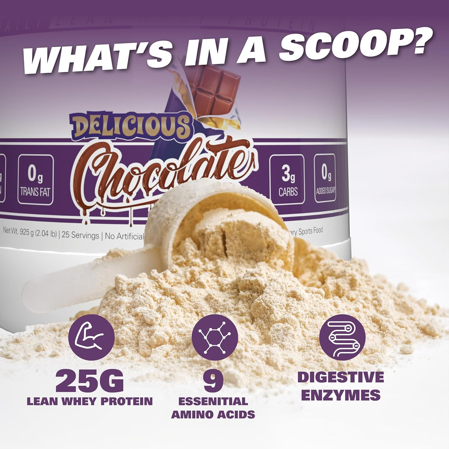 Oxywhey Whey Protein Isolate – 25G High Protein, Low Carb, Sugar Free Meal Repla