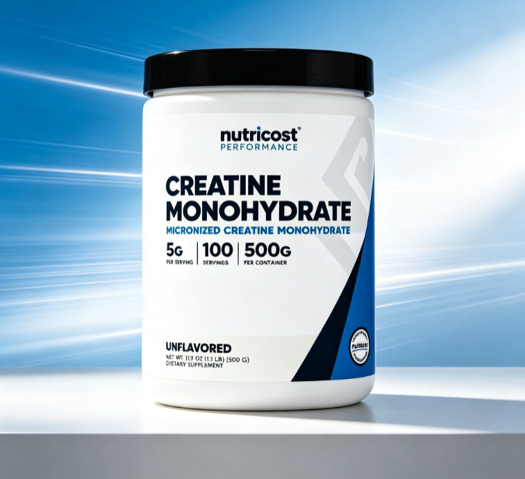 Micronized Creatine Monohydrate 500g | Nutricost