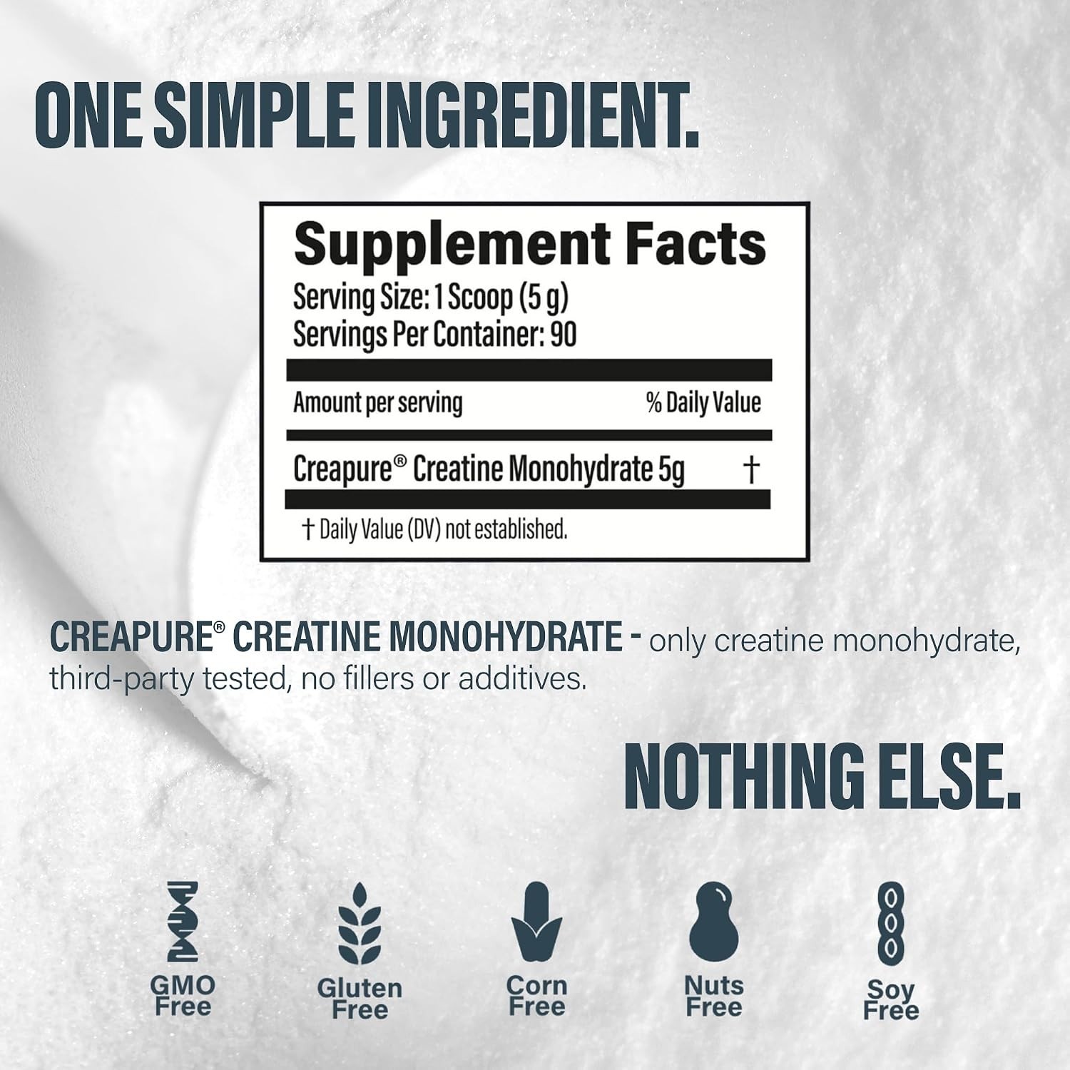 BUBS Boost Creatine Monohydrate – 90 Servings | 5g Creapure Creatine Powder |…