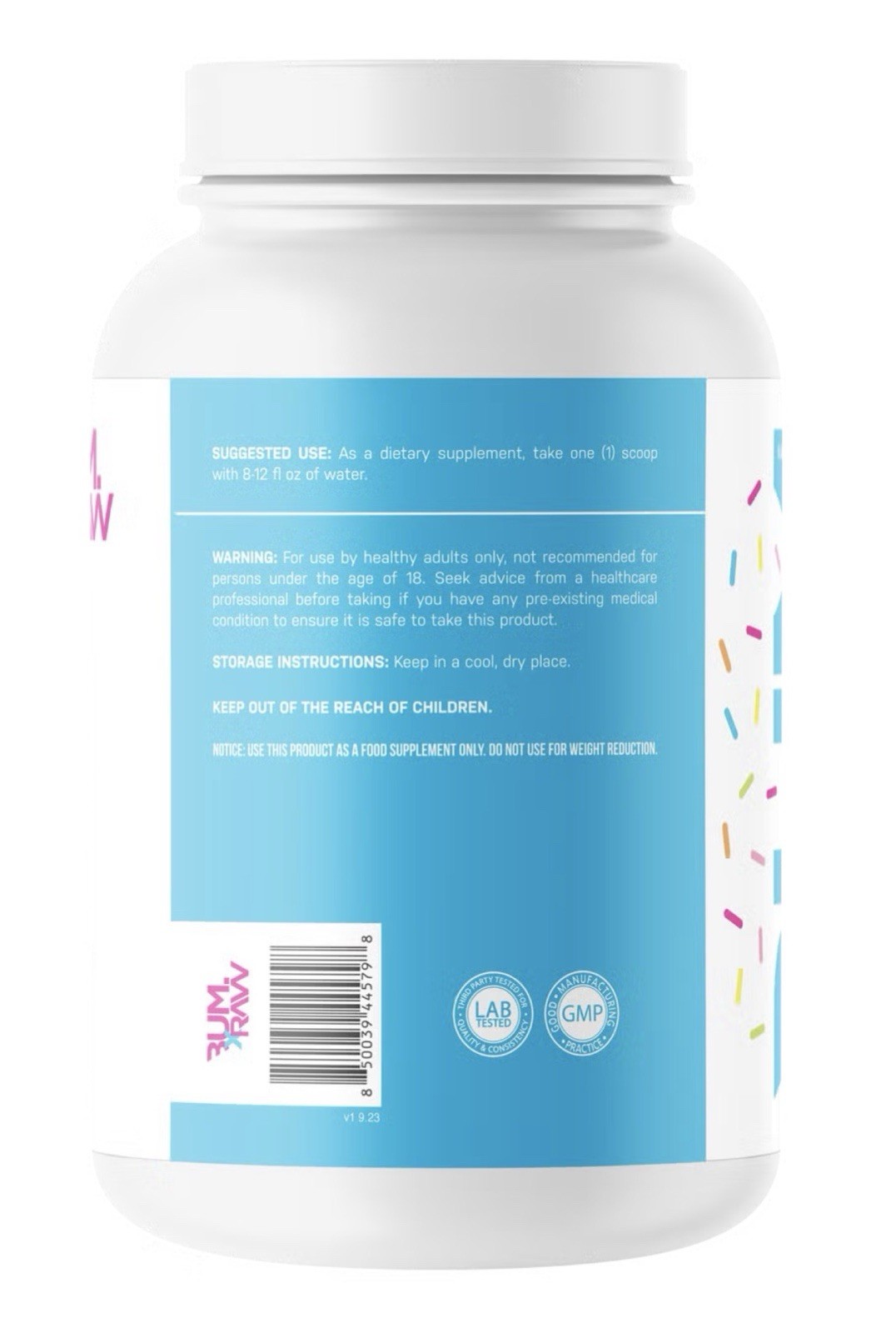 ITHOLATE Whey Protein Isolate Birthday Cake 25 Serv Keto GF
