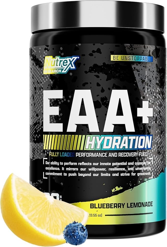 Nutrex Research EAA Hydration Powder EAAs BCAAs Electrolytes 30 Servings