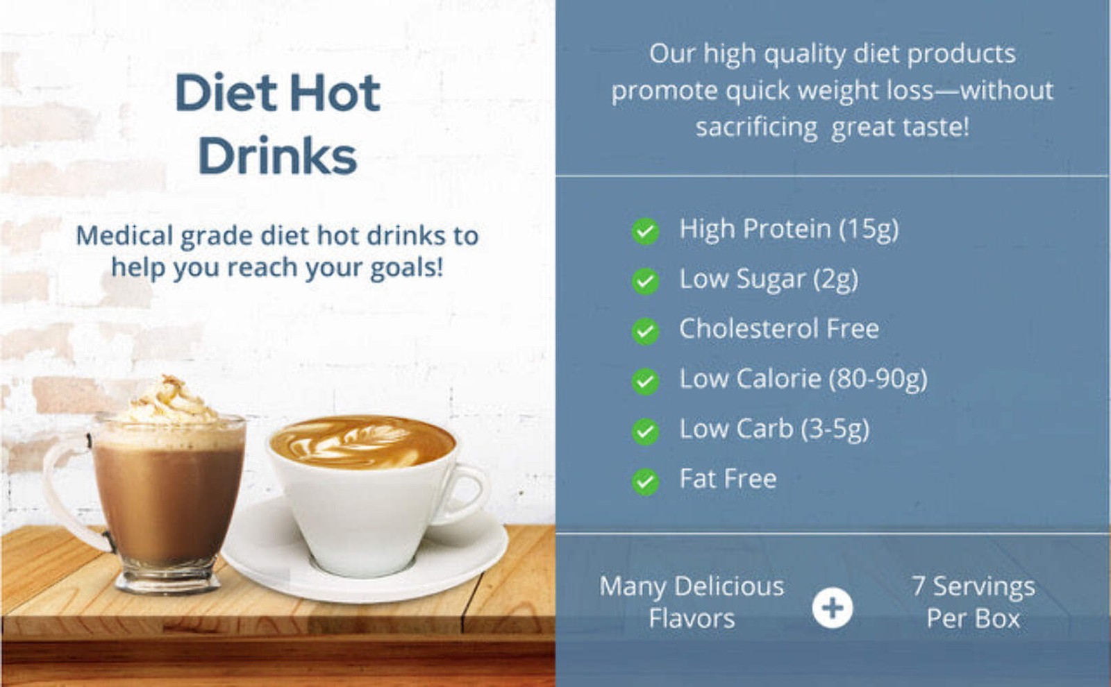 BestMed – Hot Cocoa Drink | Ideal Protein Alternative | Low Carb, Low Cal 7/ct