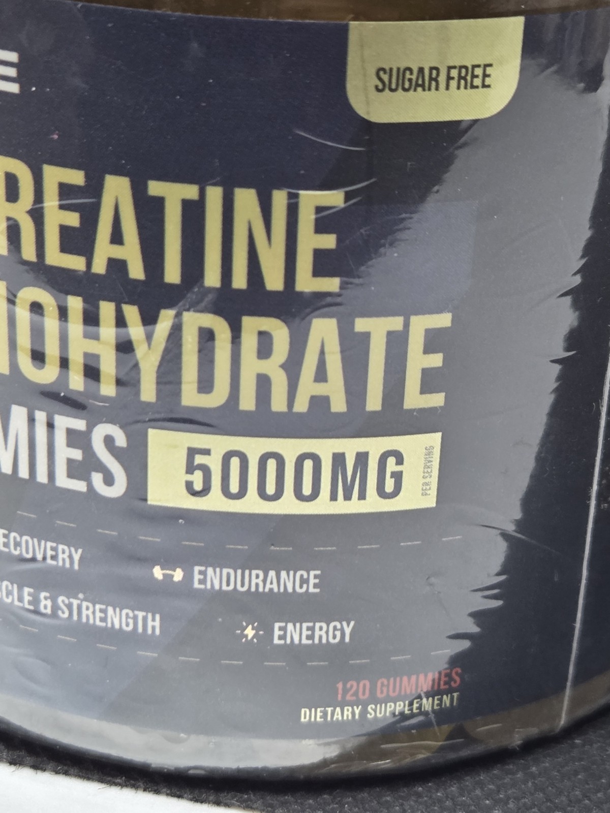 EcoWise Wellness Creatine Monohydrate 5g Mango Chewables 120ct