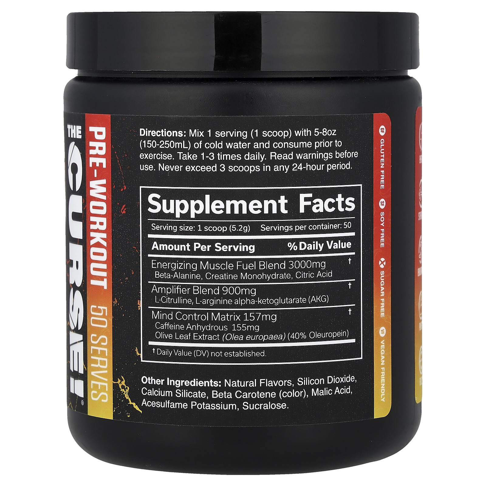 The Curse!®, Pre-Workout, Mango Chili, 9.2 oz (260 g)