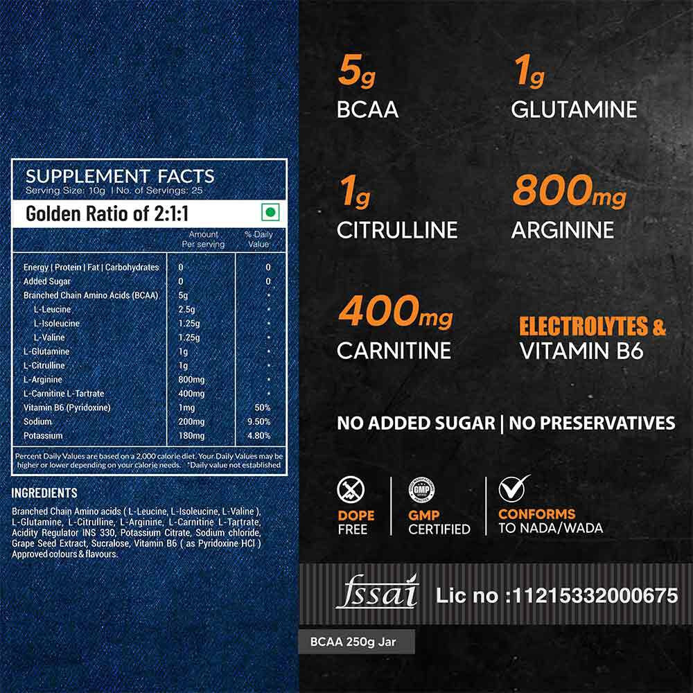 AS-IT-IS nutrition ATOM BCAA 25 serving 250g watermelon