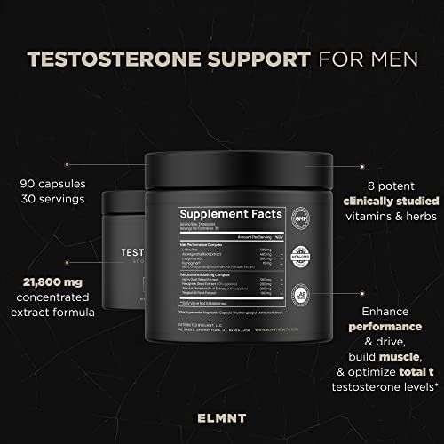 21,800mg Testosterone Booster for Men 8X Strength w. Ashwagandha, Tongkat…