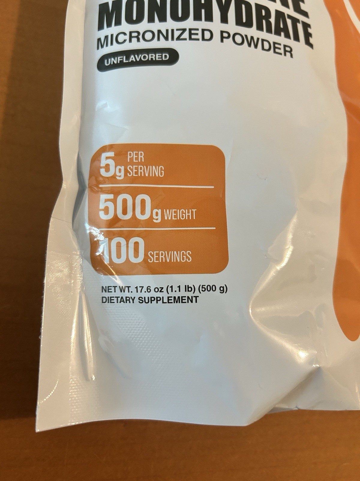 Bulk Supplements, Creatine Monohydrate 100 Servings Unflavored
