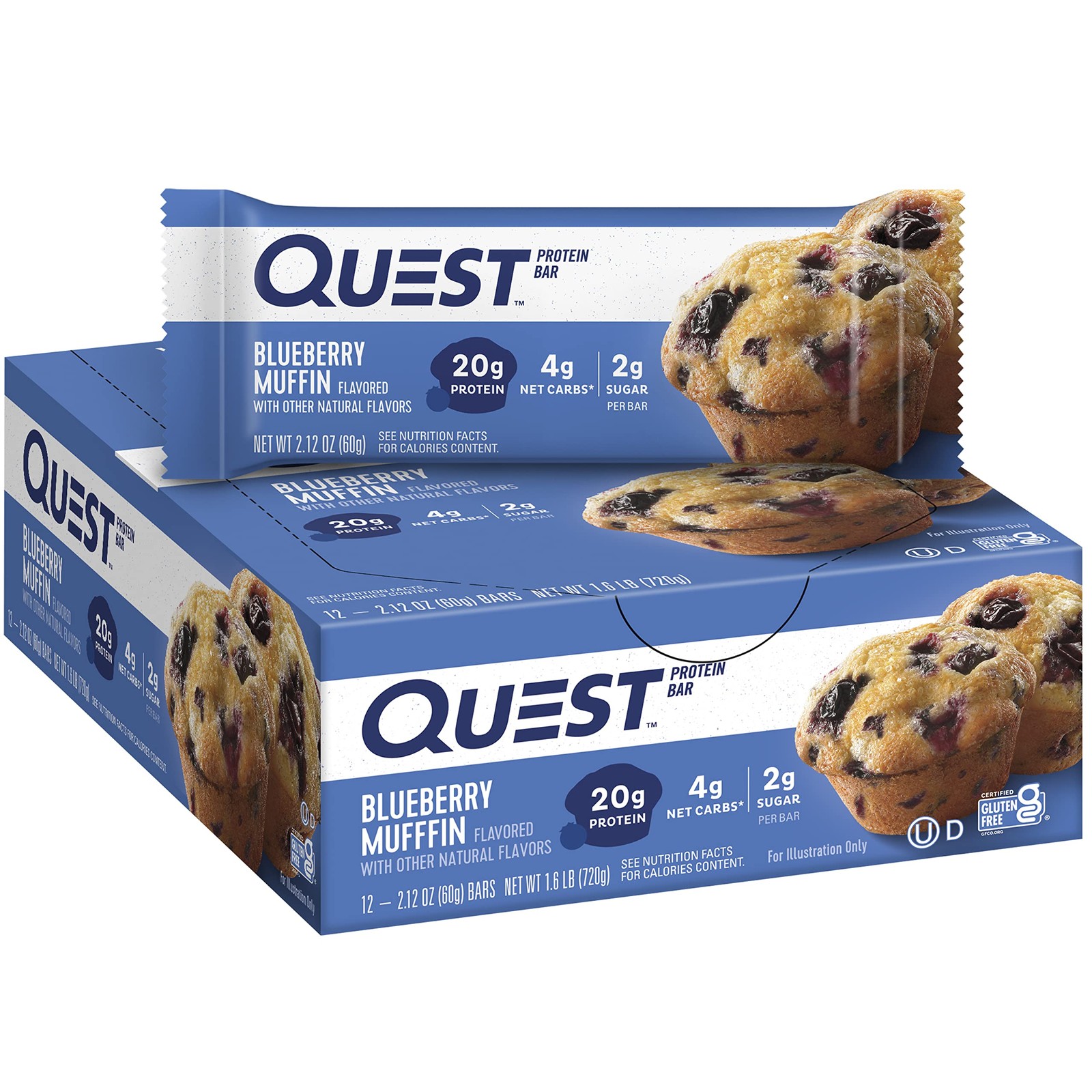 Quest Nutrition Mint Chocolate Chunk Protein Bars High Protein Carb Gluten