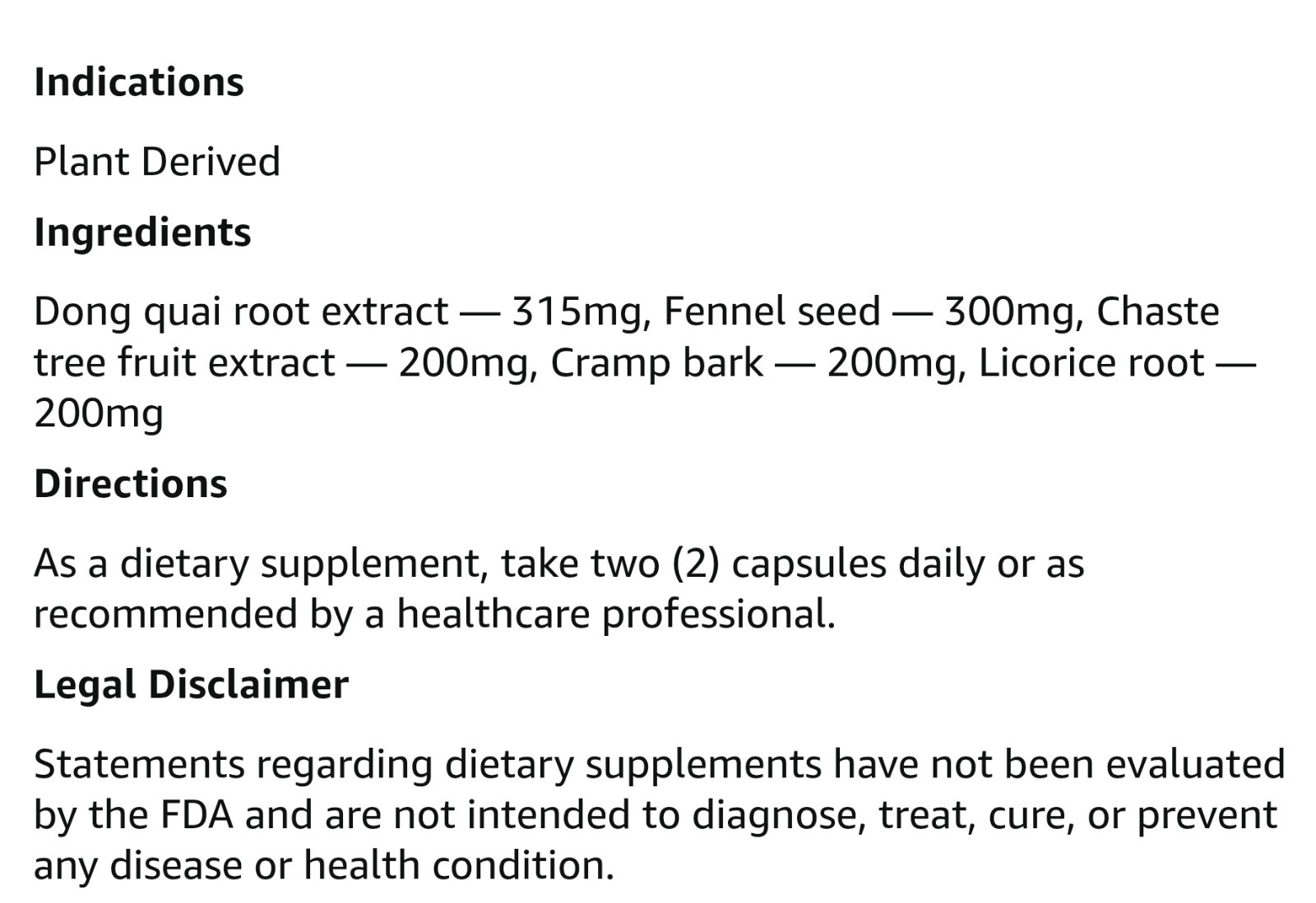 WILE 40 + PERIOD SUPPORT Flow, Cramps & Mood 60 Caps (30 Servings) BEST BY 08/26