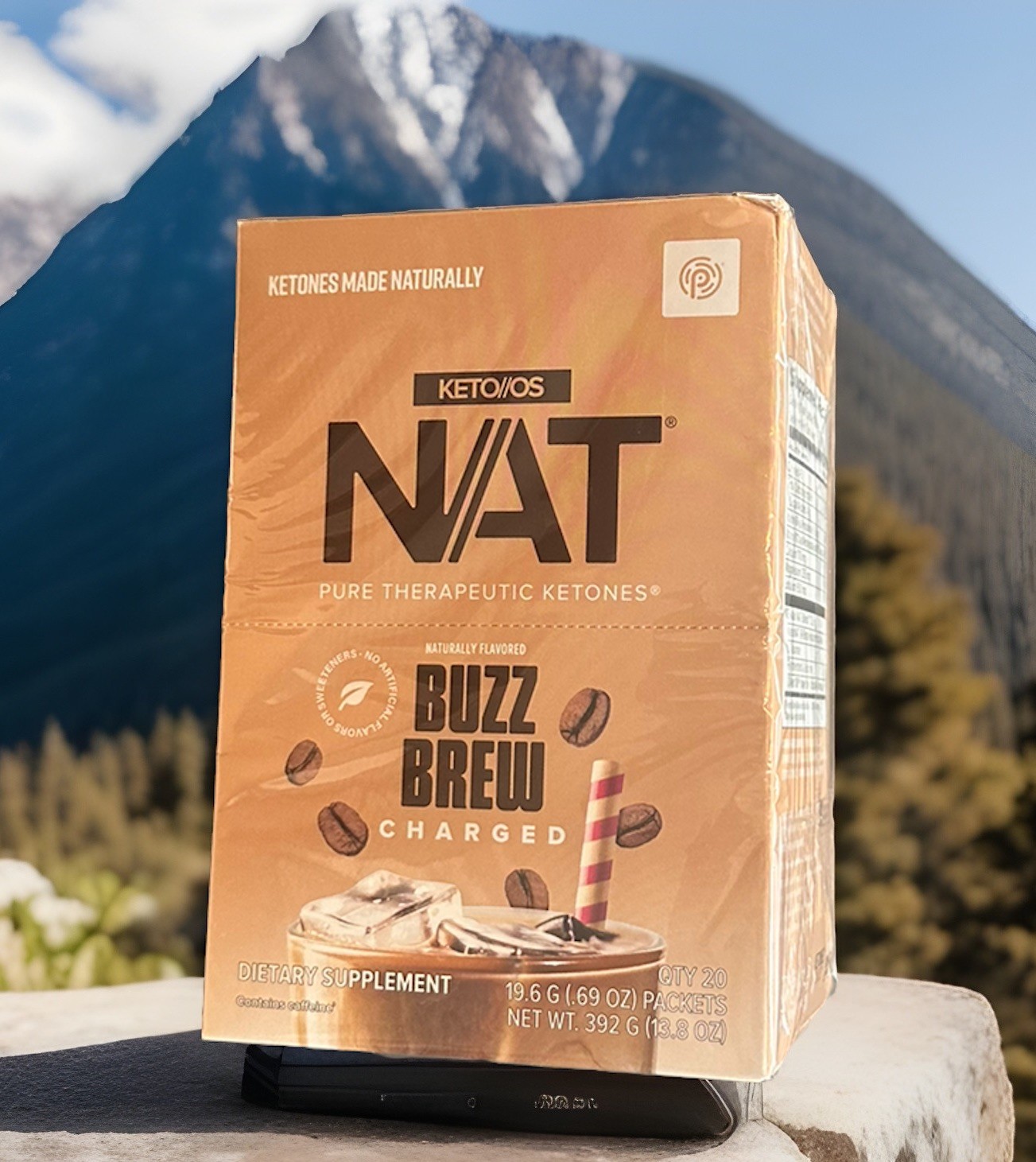 🔥Pruvit Keto OS NAT Ketones Buzz Brew Coffee Charged 20 PK. EXP: 01/2027. ☕️