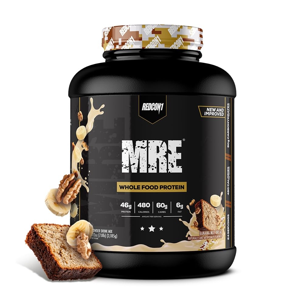 Whole Food Protein Powder, Banana Nut Bread – Meal Replacement Made with Animal