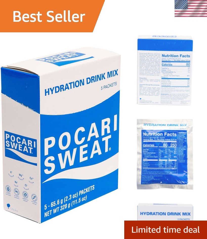 Trusted Isotonic Hydration Powder – 5 Packets for Optimal Recovery and Wellness