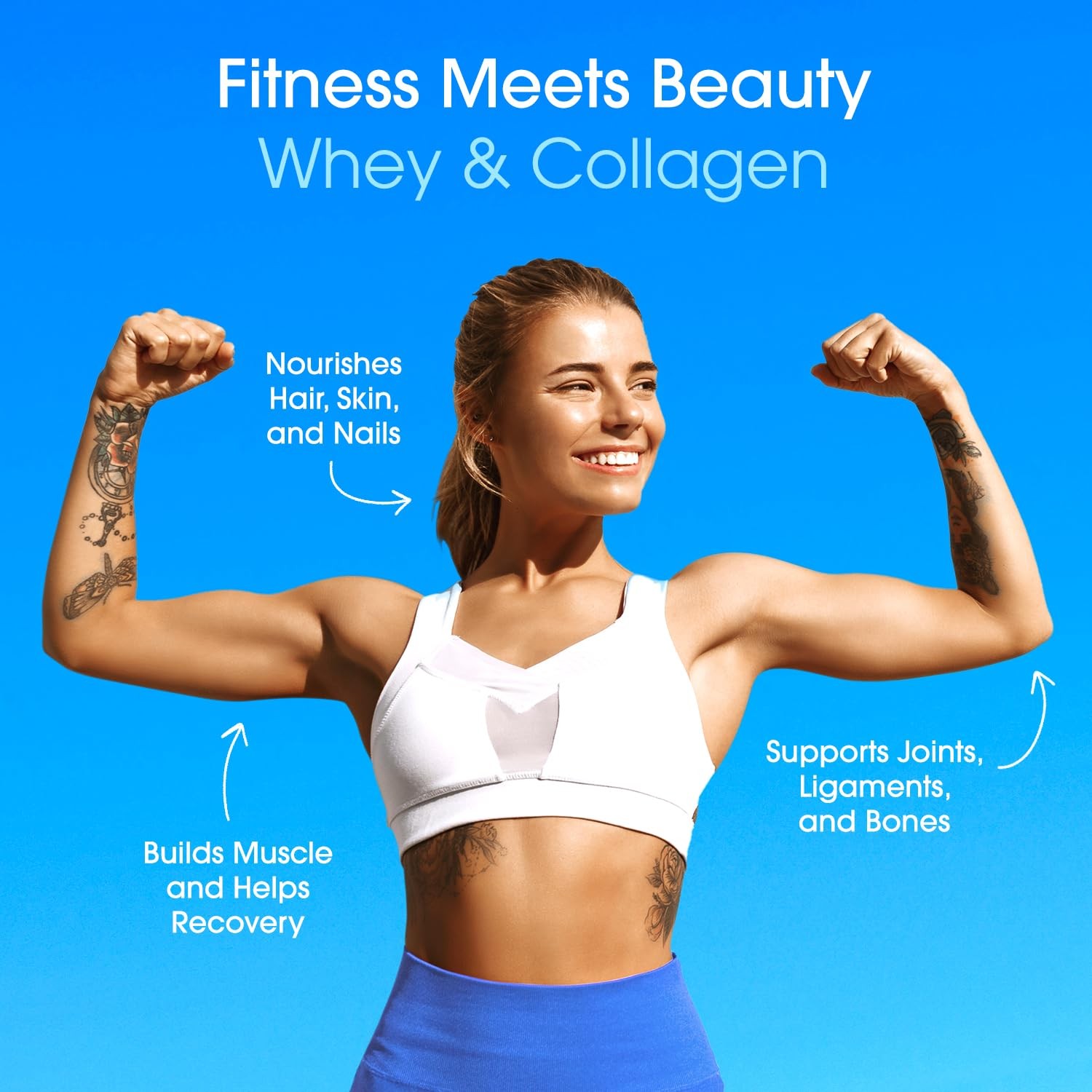 Fit & Fit Clear Protein Powder Whey Isolate Protein And Collagen Grass Fed