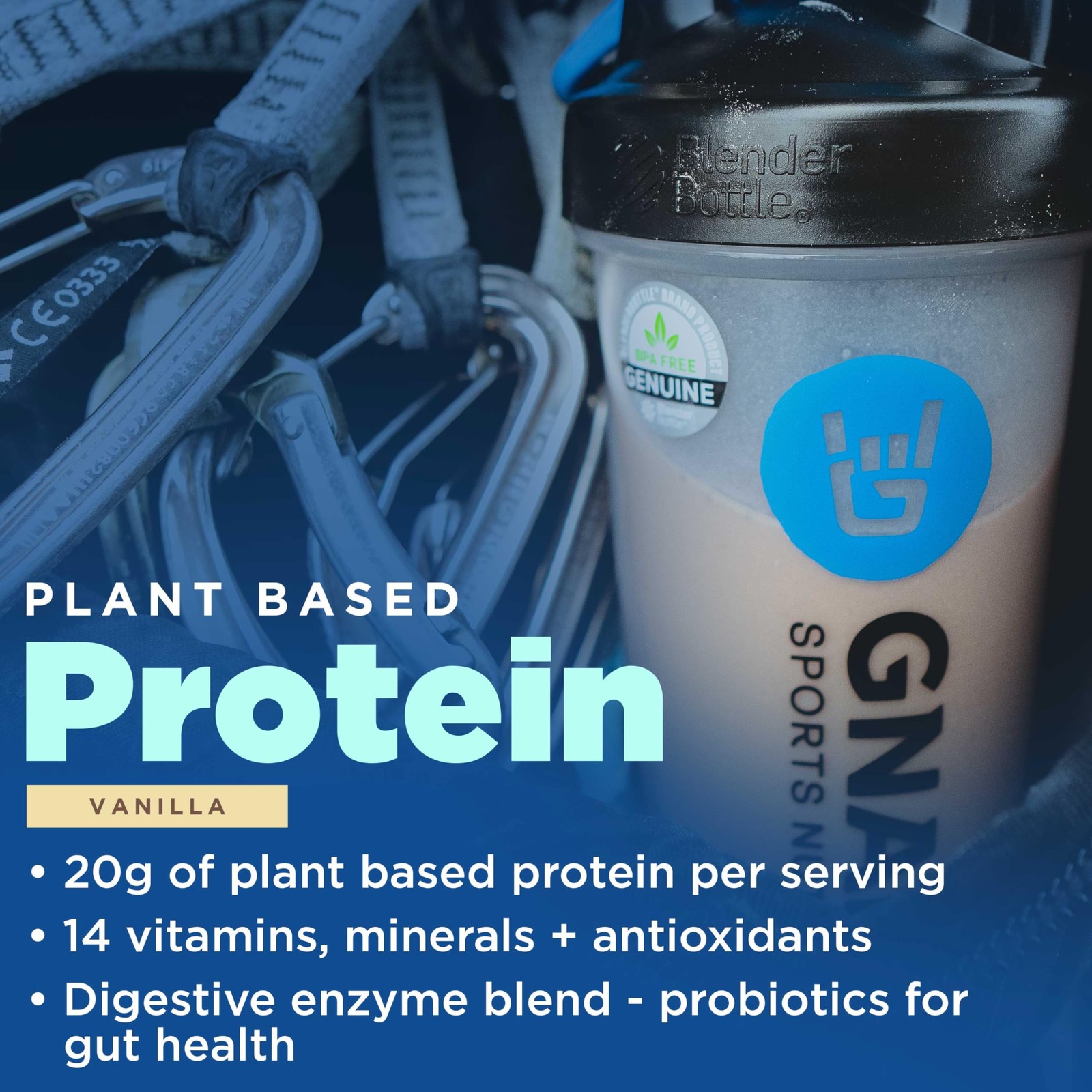 Gnarly Nutrition Vegan Plant Vegan Nsf Sport Replacement Daily Nutritiional