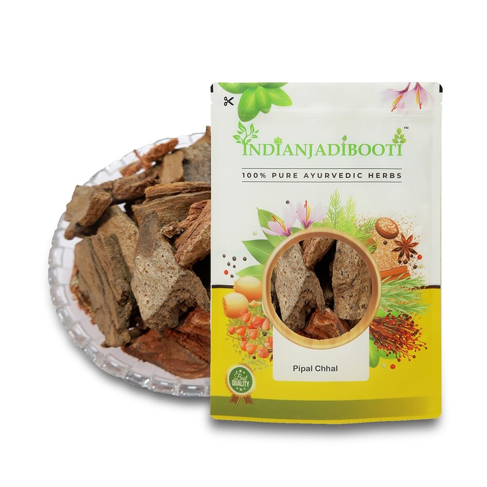 Indian Jadi Booti Pipal Chaal – Pure Sacred Fig Bark 100g Pack of 2