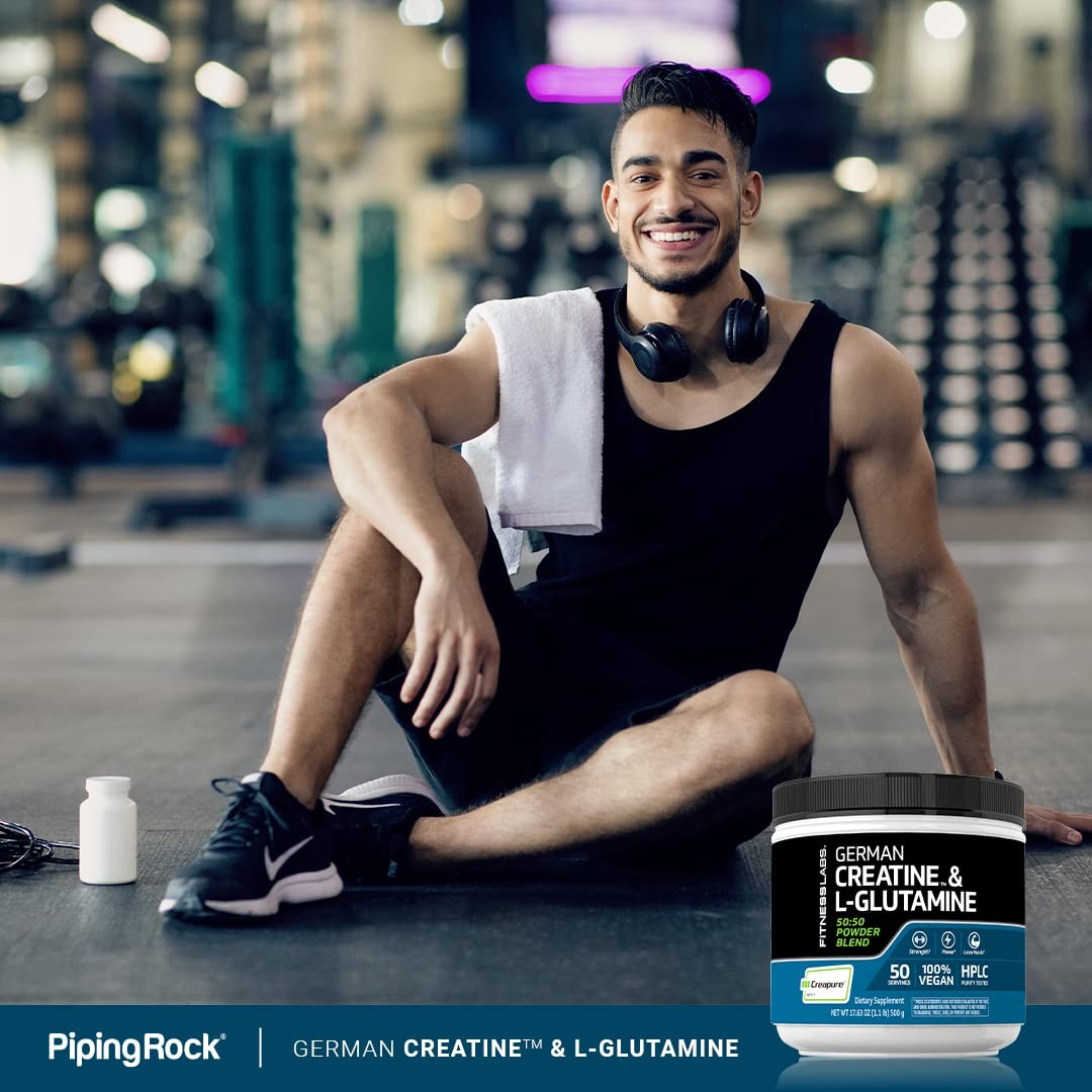 German Creatine and L-Glutamine | 1.1 lbs