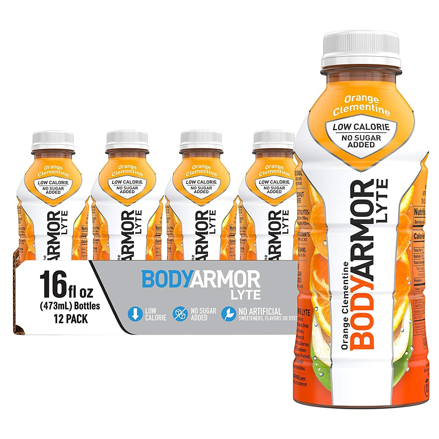 BODYARMOR LYTE Sports Drink Low-Calorie Sports Beverage, Peach Mango, Natural Fl