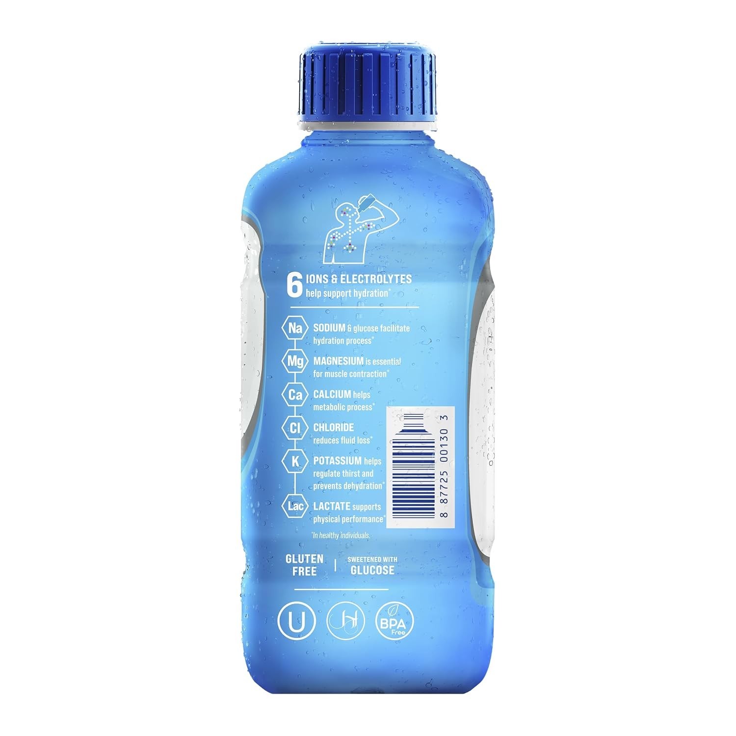 Electrolit, Electrolyte Beverage, Blue Raspberry, 21 Fl Oz Bottle (Pack of 12)