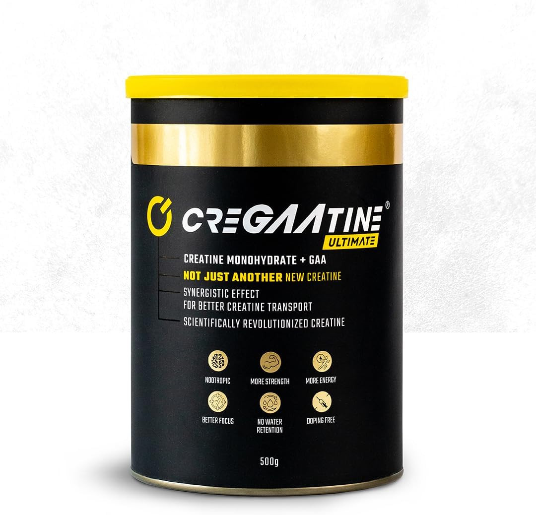 Ultimate | 50% Higher Dosage in Bulk Pack | Micronized Creatine Monohydrate + GA