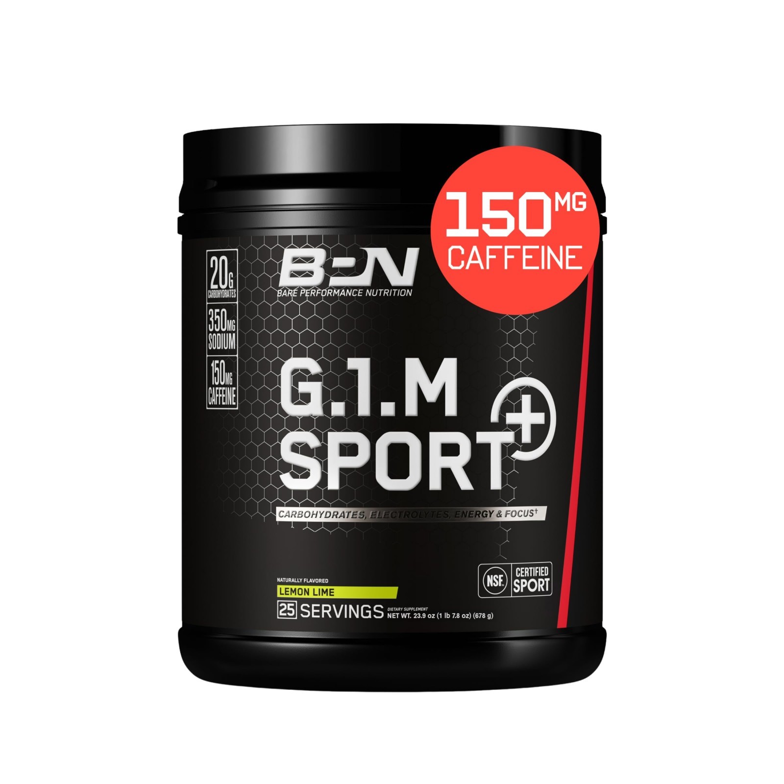 Endurance Pre-Workout Powder – Lemon Lime | 25 Servings | Energy, Focus, Electro