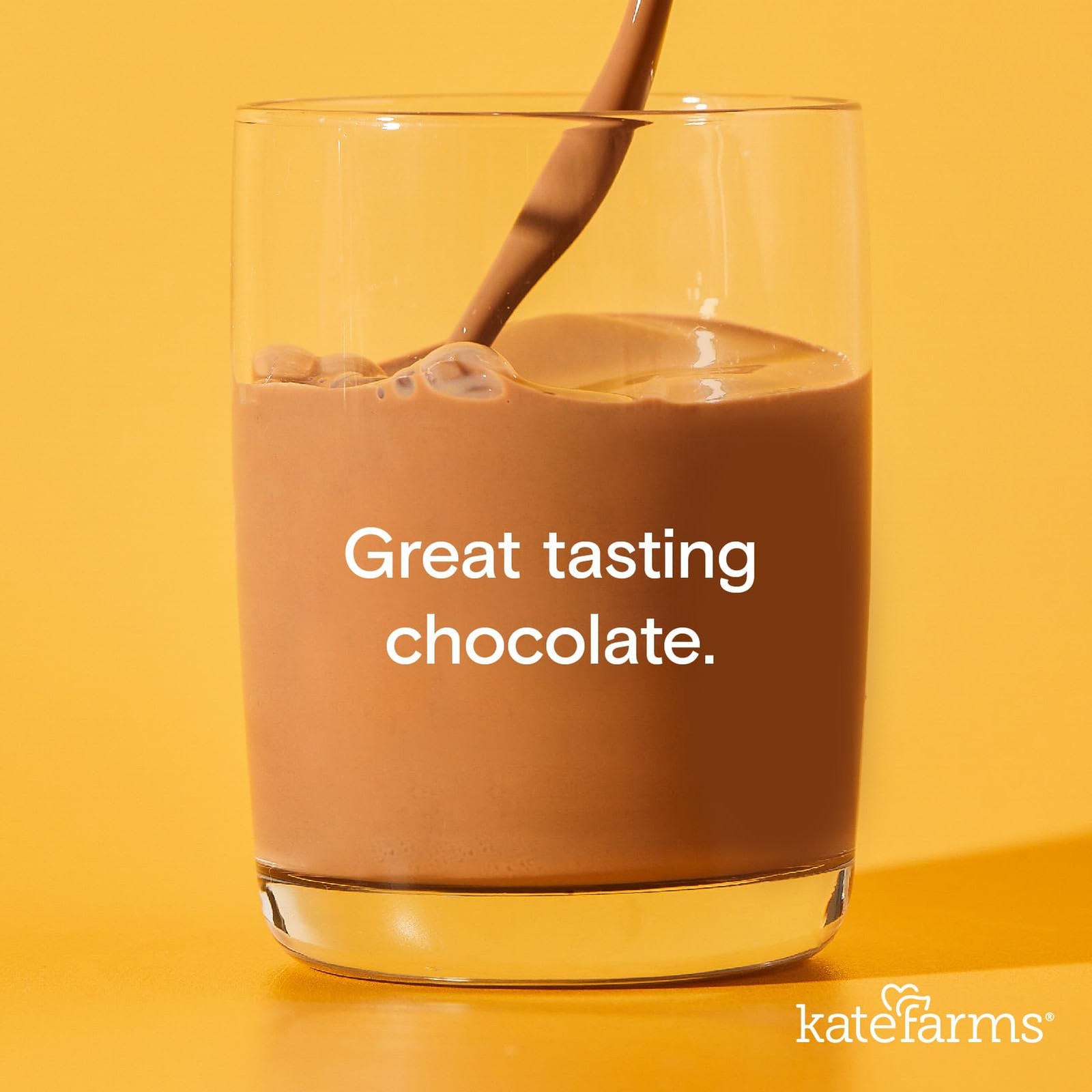 KATE FARMS Organic1.0 Chocolate Nutrition Shake, 16g 11 Fl Oz (Pack of 12)