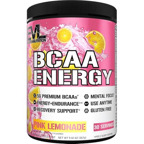 EVL BCAAs Amino Acids Powder – Boost Energy, Build Lean Muscle, Enhance Recovery