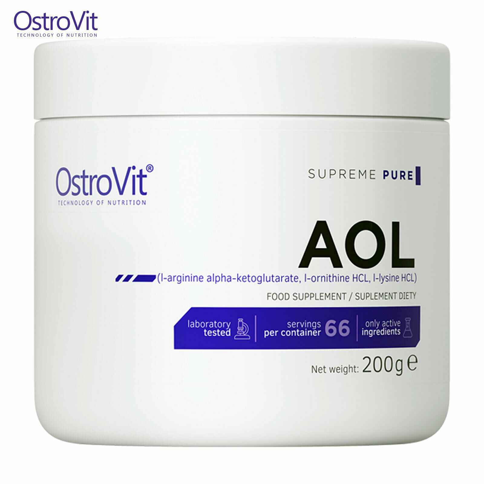 OstroVit Pure AOL 200g – Maximum Lean Muscle Growth – Anabolism Better Recovery
